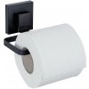 Wenko | WENKO 71447800 - Držiak toaletného papiera VACUUM-LOC QUADRO ED 14x11 cm čierny | WE0752
