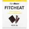 GymBeam Fitcheat Proteínová čokoláda horká čokoláda a vanilka 80 g