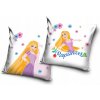 PLYŠOVÁ obliečka na dekoračný vankúš ROSZPUNKA PRINCESS 40x40 Princezné