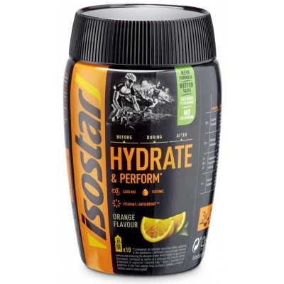 Isostar Hydrate Perform 400 g oranžová