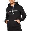 Mikina CHAMPION čierna Hooded Sweatshirt 219827 KK001 NBK Veľkosť XXL