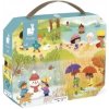 Janod Puzzle Štyri ročné obdobia v kufríku