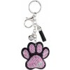 Kľúčenka štrasová kľúčenka - mačka, labka Číslo: tlapka