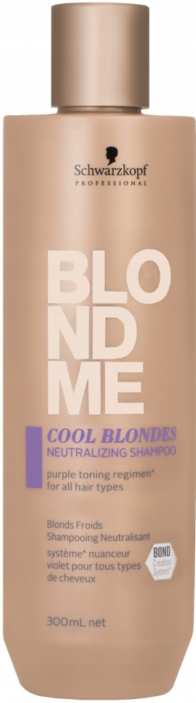 Schwarzkopf BlondMe Cool Blondes Neutralizing Shampoo 300 ml