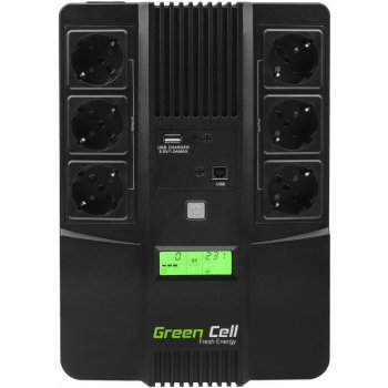 Green Cell AiO LCD 800VA UPS07