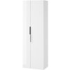 Cersanit City, vysoká kúpeľňová skrinka 60x36x180 cm, biela, S584-019-DSM