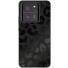 Picasee silikónový čierny obal pre Xiaomi 13T - Midnight Leopard