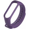 POUZE TPU náramek pro Xiaomi Mi Band 3 nebo Mi Band 4 nebo Mi Band 5 nebo Mi Band 6 Barva: Fialová