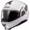 ČELENKOVÁ PRILBA LS2 FF910 ADVANT II biela ECE22.06 P/J PINLOCK MAX VISION