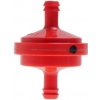 Palivový filter Červený 155 mikrónový pre motory Briggs & Stratton bez palivového čerpadla Originálny diel (OEM 298090 298090S)