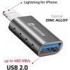 Swissten otg adapter lightning(m)/usb-a(f) (55500300)