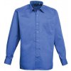 Premier Workwear pánska košeľa s dlhým rukávom PR200 royal