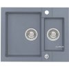 Alveus Rock granitový drez 59.5x47.5 cm sivá/grafitová/ónyxová 4218004