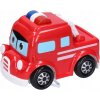 Interaktívne hasičské auto 15cm s efektmi, svetelné a zvukové funkcie, voľná