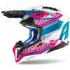 AVIATOR 3.0 Wave, AIROH - Itálie (růžová/chrom, vel. 2XL) 2021