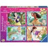 RAVENSBURGER Puzzle Disney princezny 4x100 dílků