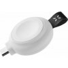 FIXED Magnetický nabíjecí adaptér Orb pro Apple Watch, bílý, FIXORB-WH