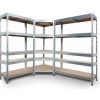AR Shelving Rohový regál Rivet (180x180x210x45 cm) (100396453)