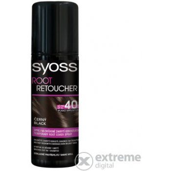 Syoss Root Retoucher tónovacia farba na odrasty v spreji Black 120 ml od  5,7 € - Heureka.sk