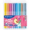 Fixy CENTROPEN 7550 Colour World Pastel - sada 12 ks