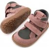 Froddo DETSKÉ BAREFOOT TOPÁNKY FRODDO TEX AUTUMN S MEMBRÁNOU - GREY/PINK Veľkosť: 25, Vnútorná dĺžka topánky v cm: 16.6, Vnútorná šírka topánky v cm: 6.8