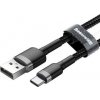Kábel BASEUS USB TypeA M, USB TypeC M, 1m čierny CATKLF-BG1