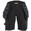 Blåkläder AB 7175 STRIKER Dámské pracovní šortky pro řemeslníky ze strečového materiálu Farba: Black/Black, Veľkosť: C48