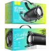 HOCO HC5 Cool Enjoy Přenosný reproduktor Blutooth/ FM/ TF karta/ paměťové zařízení USB/ AUX 2 x 15 W Černá