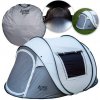 Stan Acra Outdoor ST31 samorozkladací pre 2-3 osoby - strieborný so zatmavením