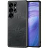 Samsung Galaxy S25 Ultra DUX DUCIS Aimo Čierne plastové puzdro na mobilný telefón so silikónovým rámom