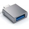 Satechi adaptér USB-C to USB 3.0 - Space Gray Aluminium (ST-TCUAM)
