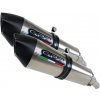Dual slip-on exhaust GPR GPE ANN. Y.69.GPAN.TO Brushed Titanium including removable db killers and link pipes