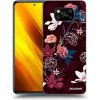 Picasee silikónový čierny obal pre Xiaomi Poco X3 - Dark Meadow