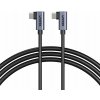 UNITEK C14147ABK01-0.5M - USB C 90°/90° PD 100W M/M 1M