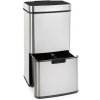 Klarstein Touchless, odpadkový kôš, senzor, 72 l, 4 nádoby, ABS/PP/ušľachtilá oceľ (KG15-TouchlessBin)