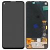 Google Pixel 4a LCD displej + dotyková plocha + rám čierna - originál G949-00007-01