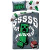 Halantex bavlna obliečky Minecraft motív Creeper 70x90 140x200