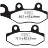 Karbonové brzdové doštičky EBC SFAC228