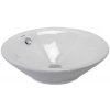 Duravit Starck 1 - Umývadlová misa, priemer 33 cm, s prepadom, biela 0408330000