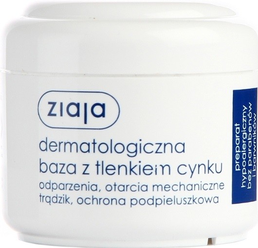 Ziaja dermatologická báza s oxidom zinočnatým 80 g