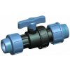 DONSEN Spojka Ventil na polyetylén 50 mm