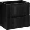 CMD Skrinka do kúpeľne NOVA BLACK 82-60-2S Čierna laminát 60 cm x 57 cm x 39 cm