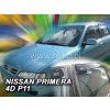 Deflektory na Nissan Primera P11 sedan, 4-dverová (+zadné), r.v.: 1996 - 2002
