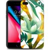 NXE ochranný kryt so zadnou stranou zo tvrdeného skla pre Apple iPhone 8 Plus/7 Plus – zelené rastliny - možnosť vrátiť tovar ZADARMO do 30tich dní