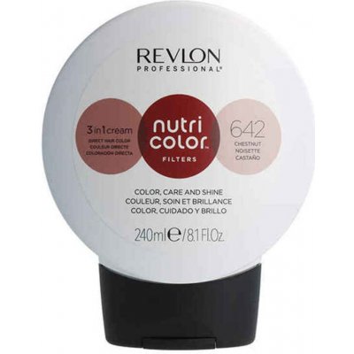 Revlon Nutri Color Filters Barevná maska na vlasy 642 Chestnut 240 ml