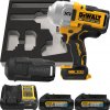 DEWALT 18V XR 1/2” Aku rázový uťahovák s poistným krúžkom, 2x 5,0 Ah POWERSTACK triedy G DCF961H2G-QW