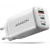 AXAGON ACU-DPQ65W, GaN nabíjačka do siete 65W, 3x port (USB-A + dual USB-C), PD3.0/QC4+/PPS/Apple ACU-DPQ65W