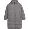 Pánska zimná bunda Puma, TEAMFINAL BENCH JACKET Sivá,Biela XXL