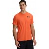 Pánske funkčné tričko s krátkym rukávom Under Armour HEATGEAR FITTED SS TEE oranžové 6000939-847 - M