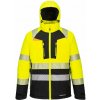 Portwest DX430 DX4 Reflexná zimná bunda 4XL, Reflexná žltá-Čierna